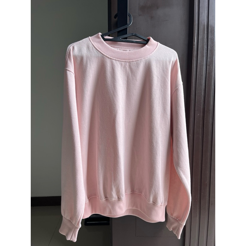 Hoodie awesam wanita pink XL preloved