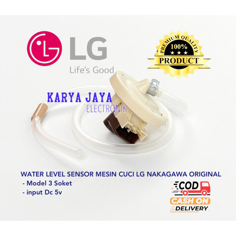 Water Level Sensor Air Mesin Cuci LG Original Nakagawa