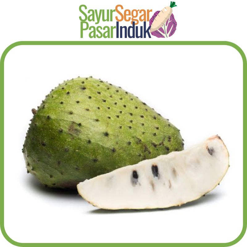 Buah Sirsak 1 buah sayur segar pasar induk