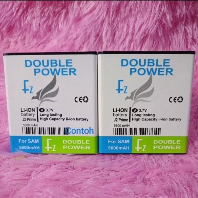 Battery/baterai Samsung J2 2015/J200G/J2 2016 double power asli jf 5600 mAh