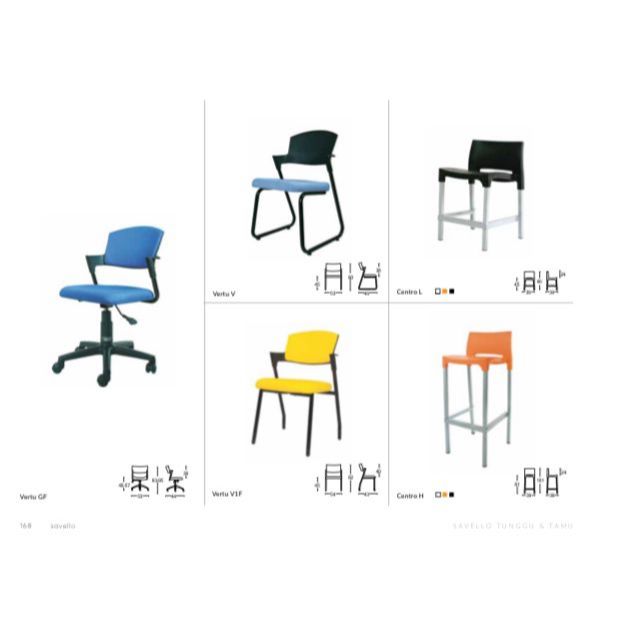 Kursi Kantor Savello Tunggu & Tamu Vertu GF V V1F & Centro L H