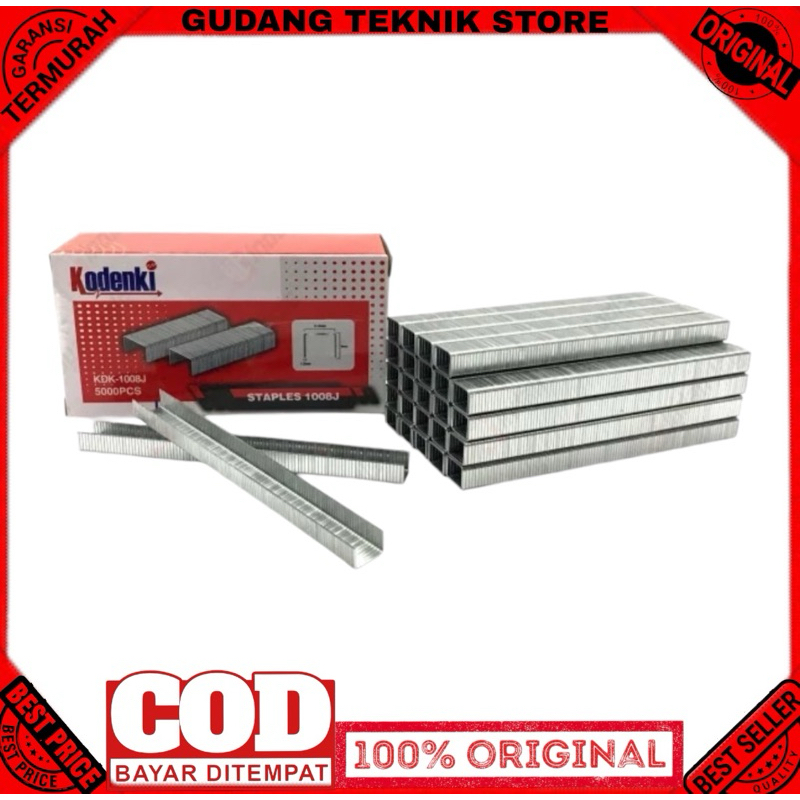 

Kodenki 1008j isi mesin staples paku tembak u untuk mata nailer gun