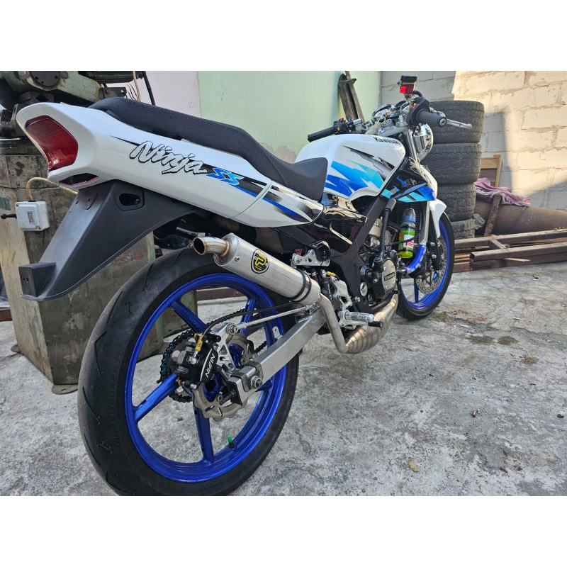 Knalpot Ninja R SS Type Cobra Plat Karat Stainless Pekajaman Muffler