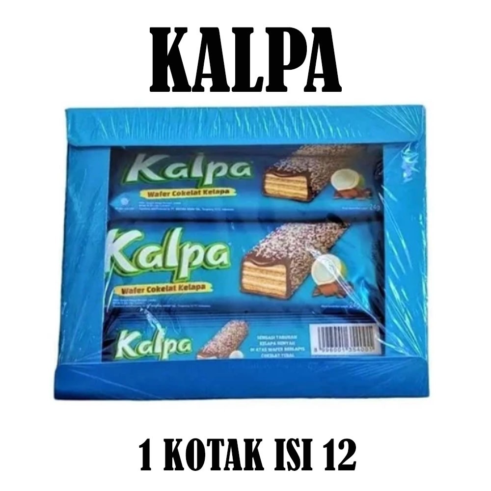 

KALPA WAFER COKELAT KELAPA KOTAK ISI 12