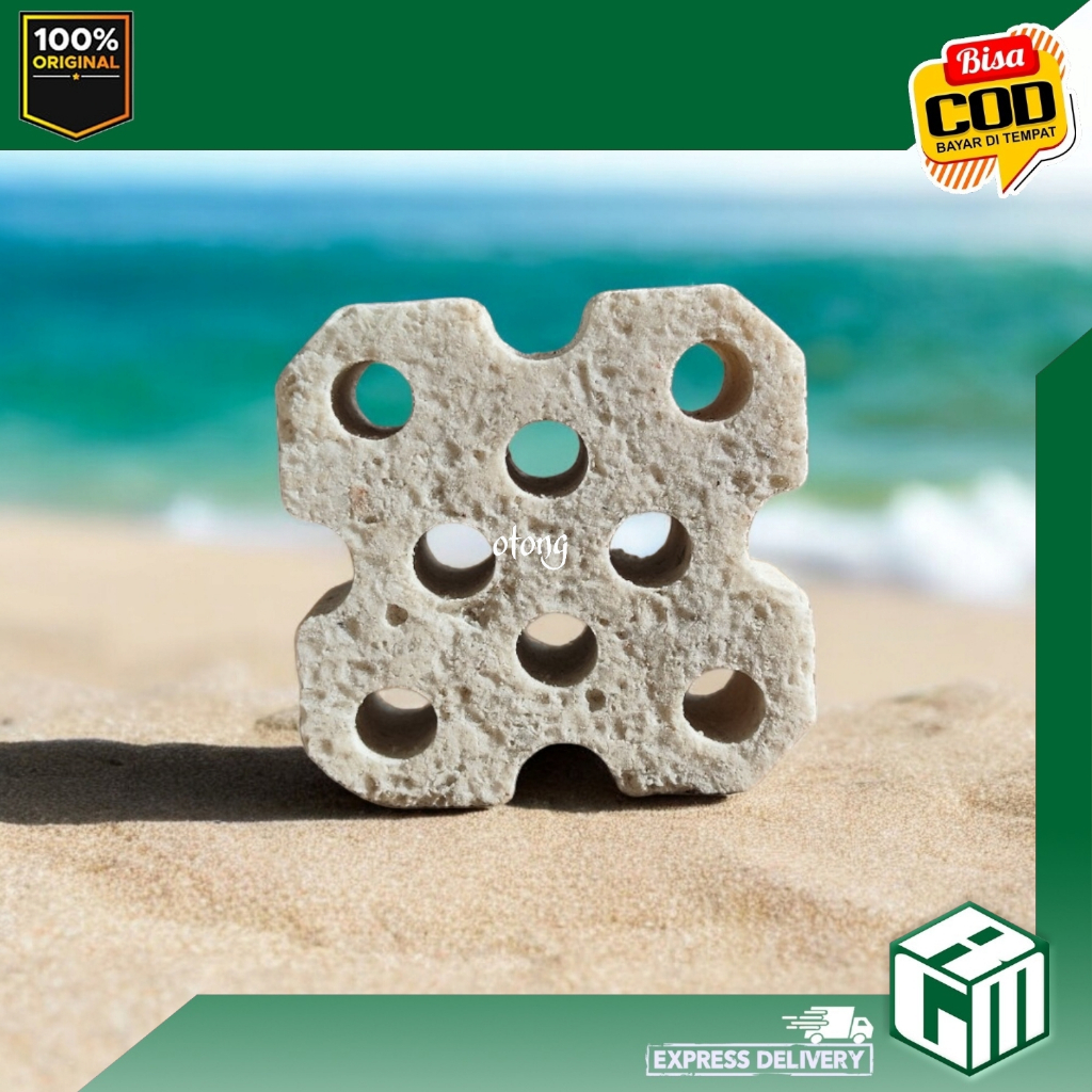 Media filter sarang lebah honeycomb biopori aquarium kolam ikan