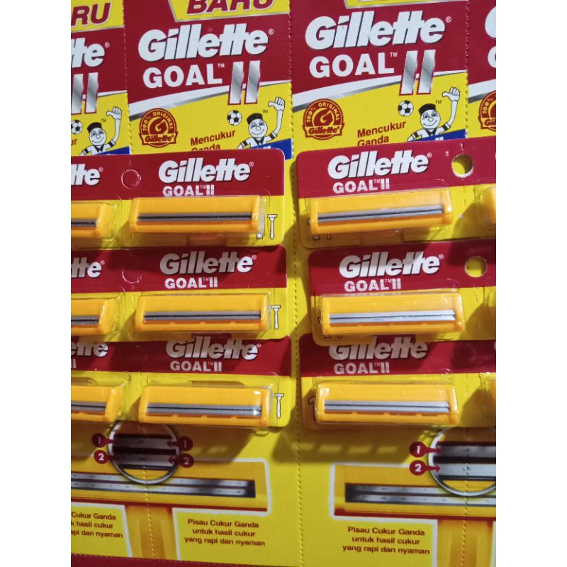 Gillette Goal II Kuning (Satuan)