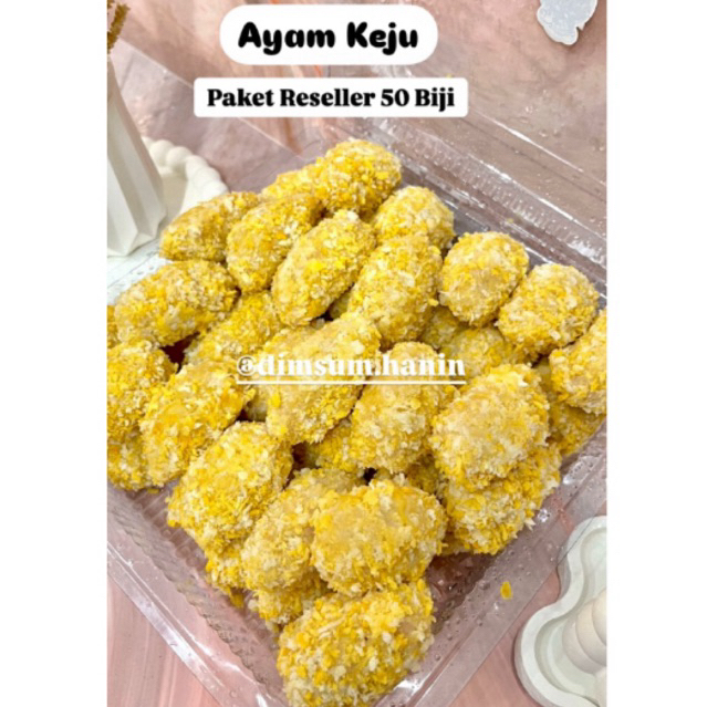 

(Isi 50 Pcs) Ayam Keju Premium/Udang Keju non MSG