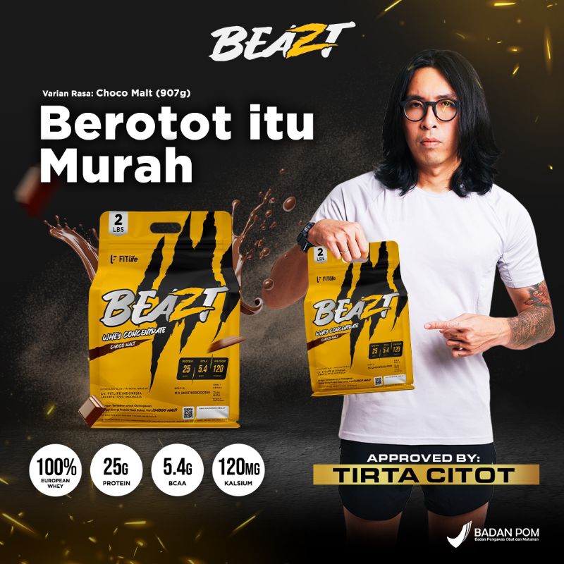 Beazt Whey Protein Fitlife 2lbs