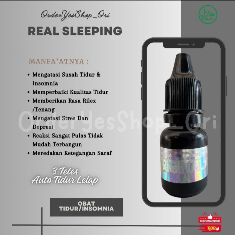 REAL SLEEPING | CAIRAN TETES TERUJI ATASI INSOMNIA DAN SUSAH TIDUR 100%AMPUH | BPOM
