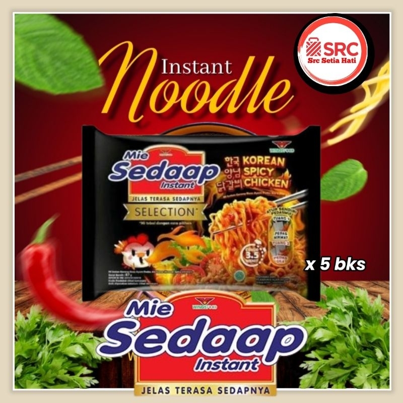 

MIE SEDAP KOREAN SPICY CHICKEN 87 G / MIE SEDAP KOREA / MIE PEDAS / MIE SEDAAP