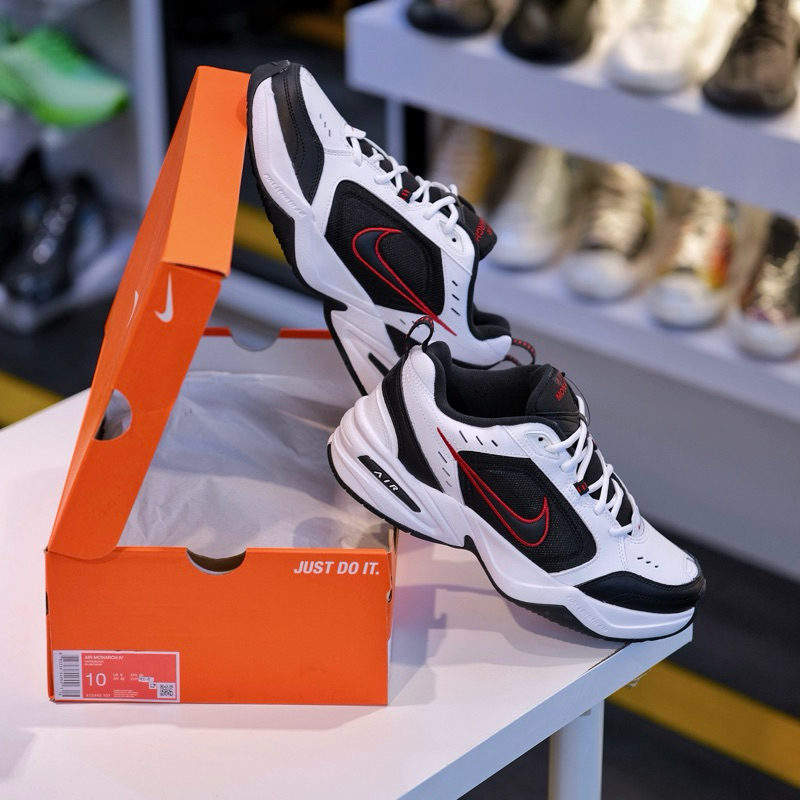Nike Air Monarch IV White /Black 415445101 (ORIGINAL)