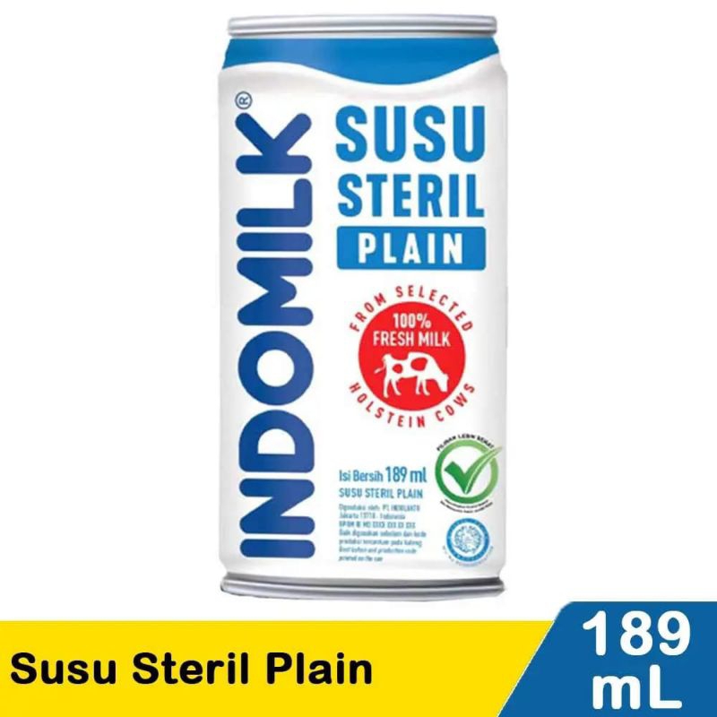 

Indomilk Susu Steril Plain 189mL