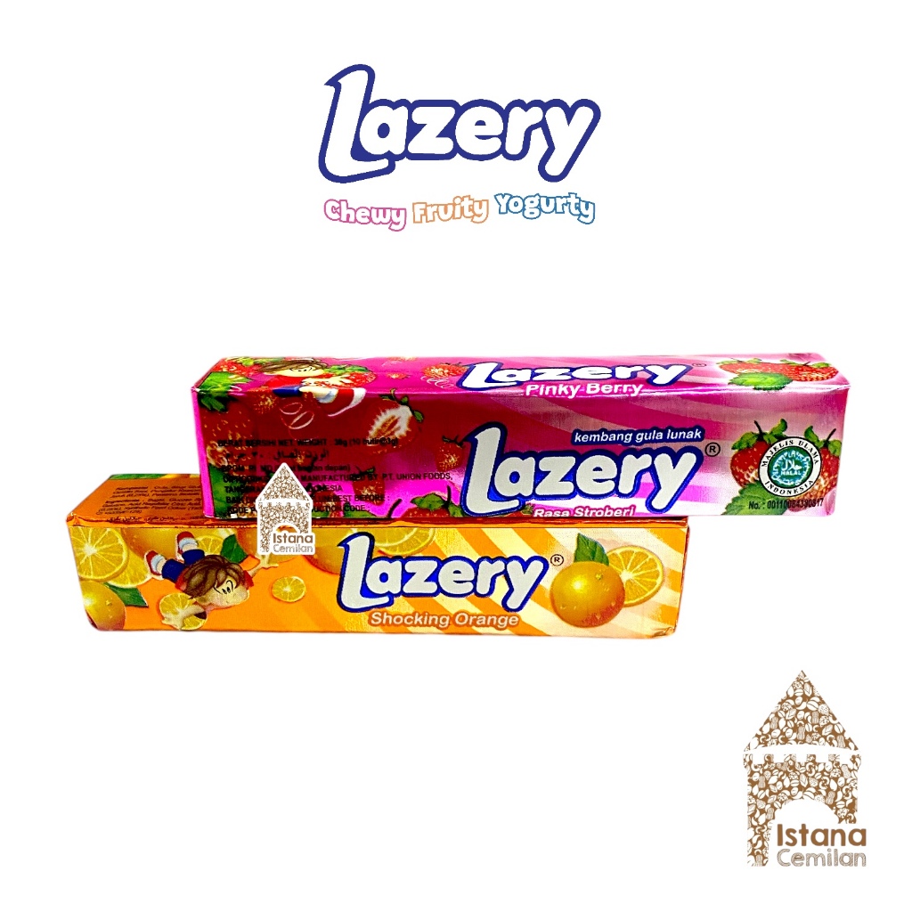 

Lazery Permen Stick Chewy Candy SATUAN