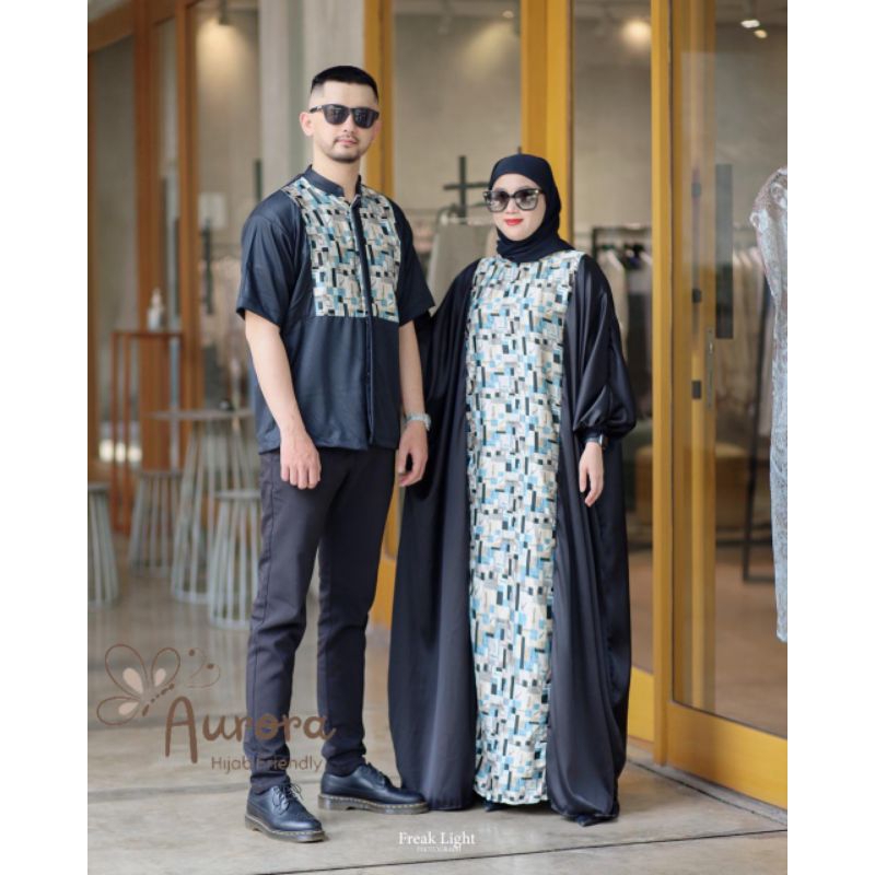 AMEENA SET COUPLE BY EVT.CO/BAJU COUPLE SUAMI ISTRI/GAMIS DIOR SILK