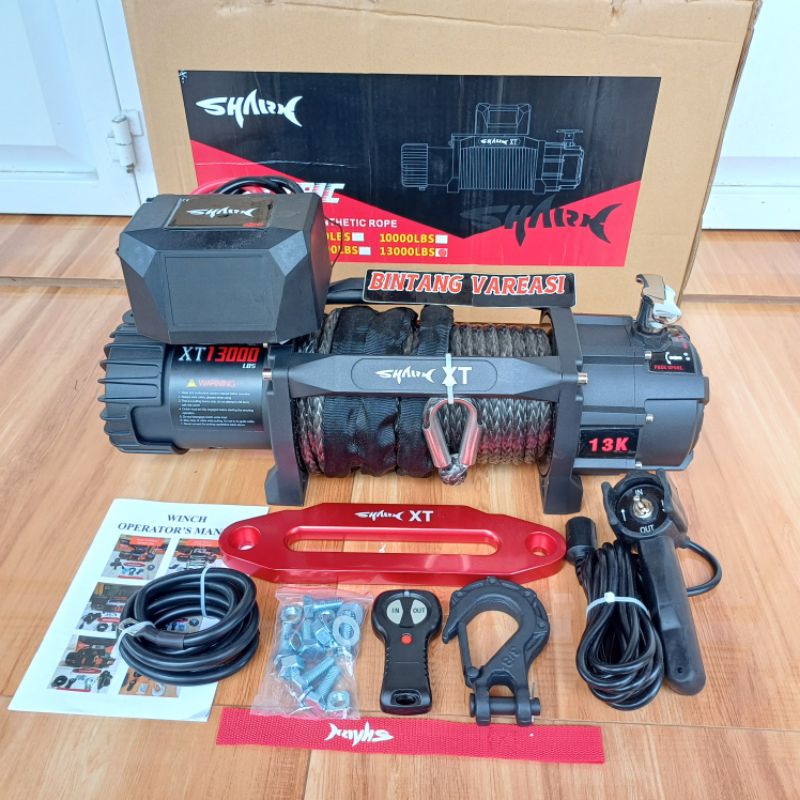 WINCH SHARK GEN 2 13000 LBS KAPASITAS 6 TON
