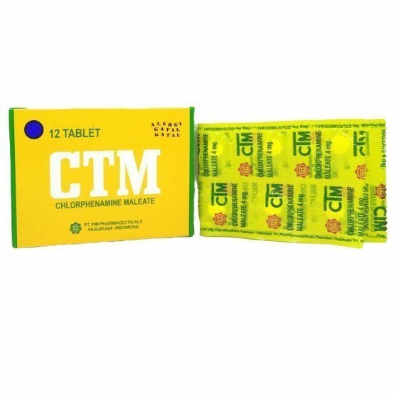 CTM PER BOX ISI 12 TABLET