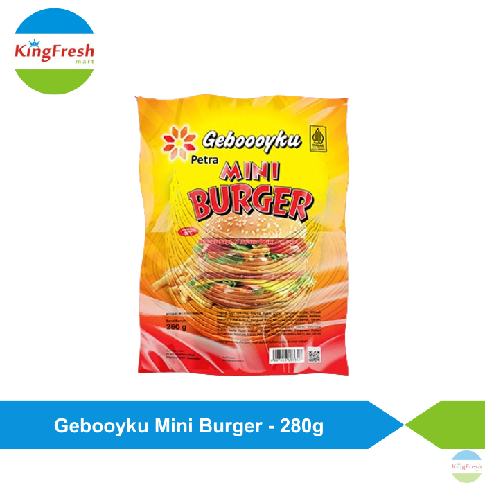 

Gebooyku Burger 280 gr / 20 slice