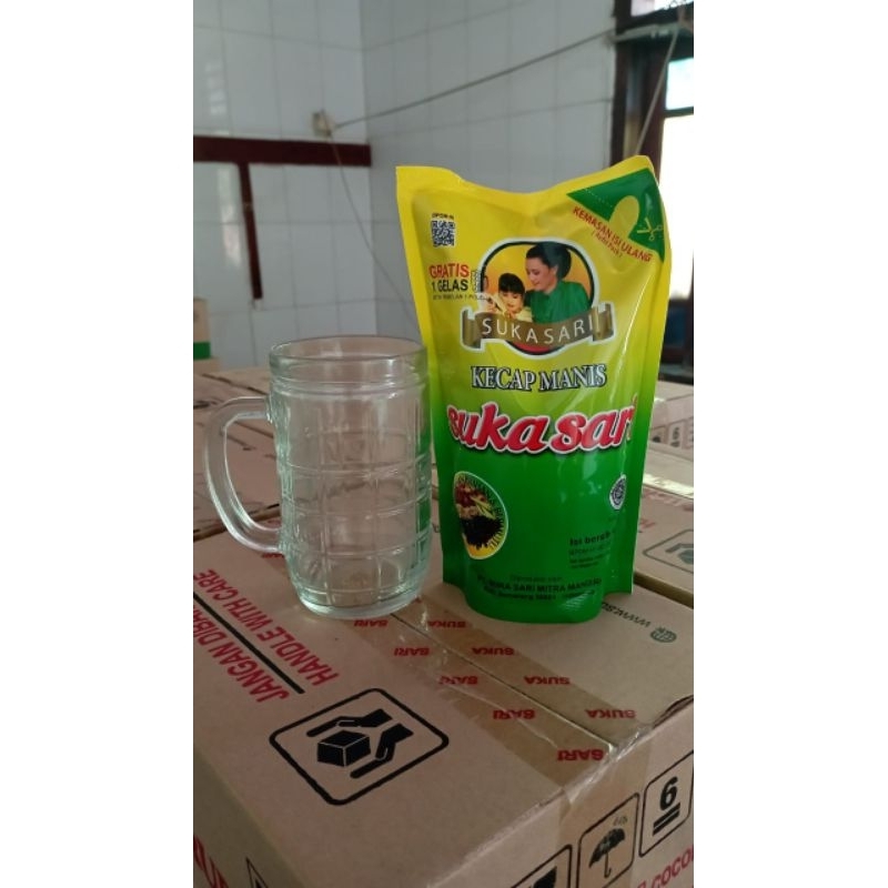 

Kecap manis suka sari 600ml ( Gratis Gelas )