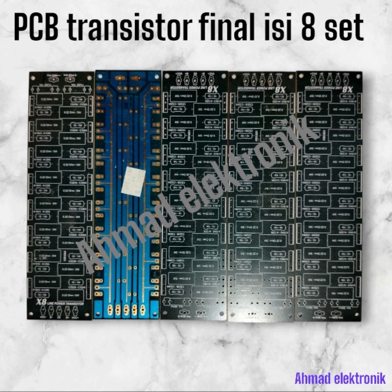 PCB transistor final 8 set