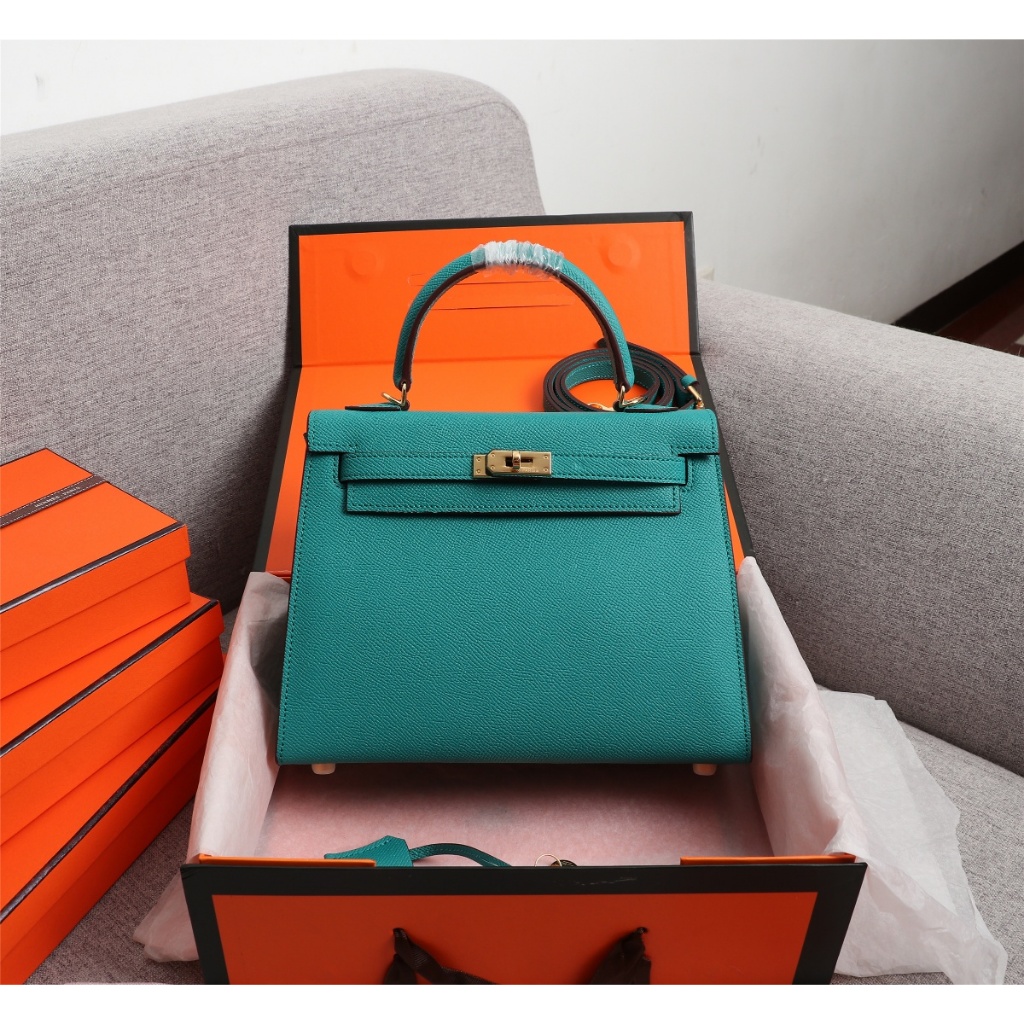 Penjualan panas Epsom kelly 22/25/28cm Top Handle Bag Tas tangan tas selempang tas bahu wanita tas k