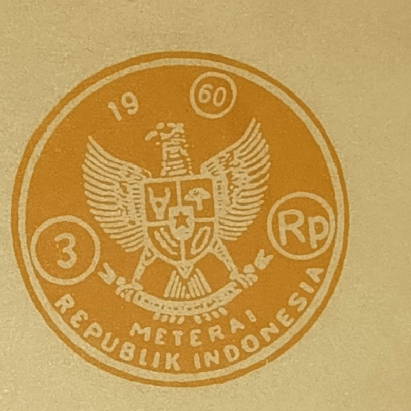 

Kertas segel tahun 1960