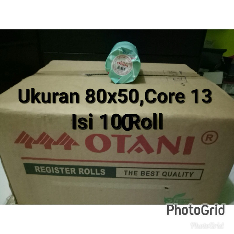 

Kertas Thermal 80x50 Core 13 Perdus