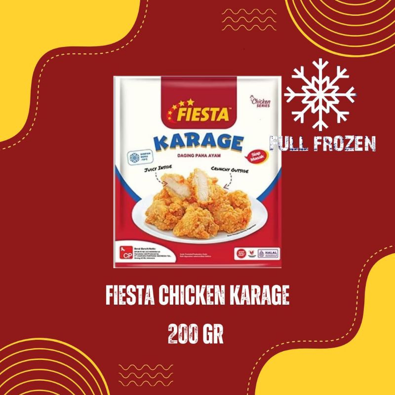 

Karage Chiken Fiesta 200 GR