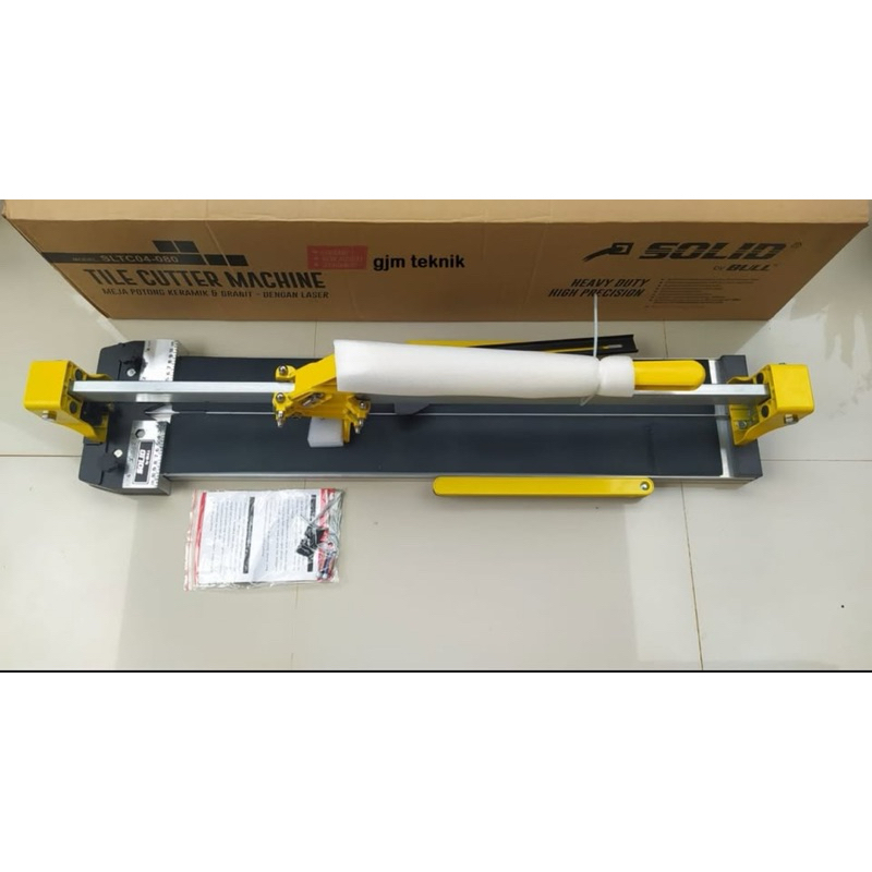 PEMOTONG KERAMIK GRANIT MANUAL 80cm laser merek solid