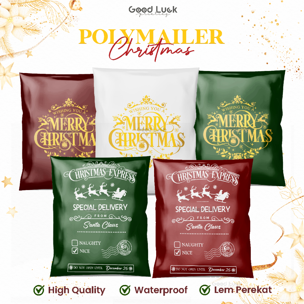 

POLYMAILER CHRISTMAS POLYMAILER NATAL PLASTIK POLYMAILER NATAL PLASTIK PACKING CHRISTMAS GOODIEBAG CHRISTMAS PINTEREST KANTONG SNACK KANTONG BAJU PLASTIK NATAL CHRISTMAS GIF BAG HOHOHO SANTA CLAUSE