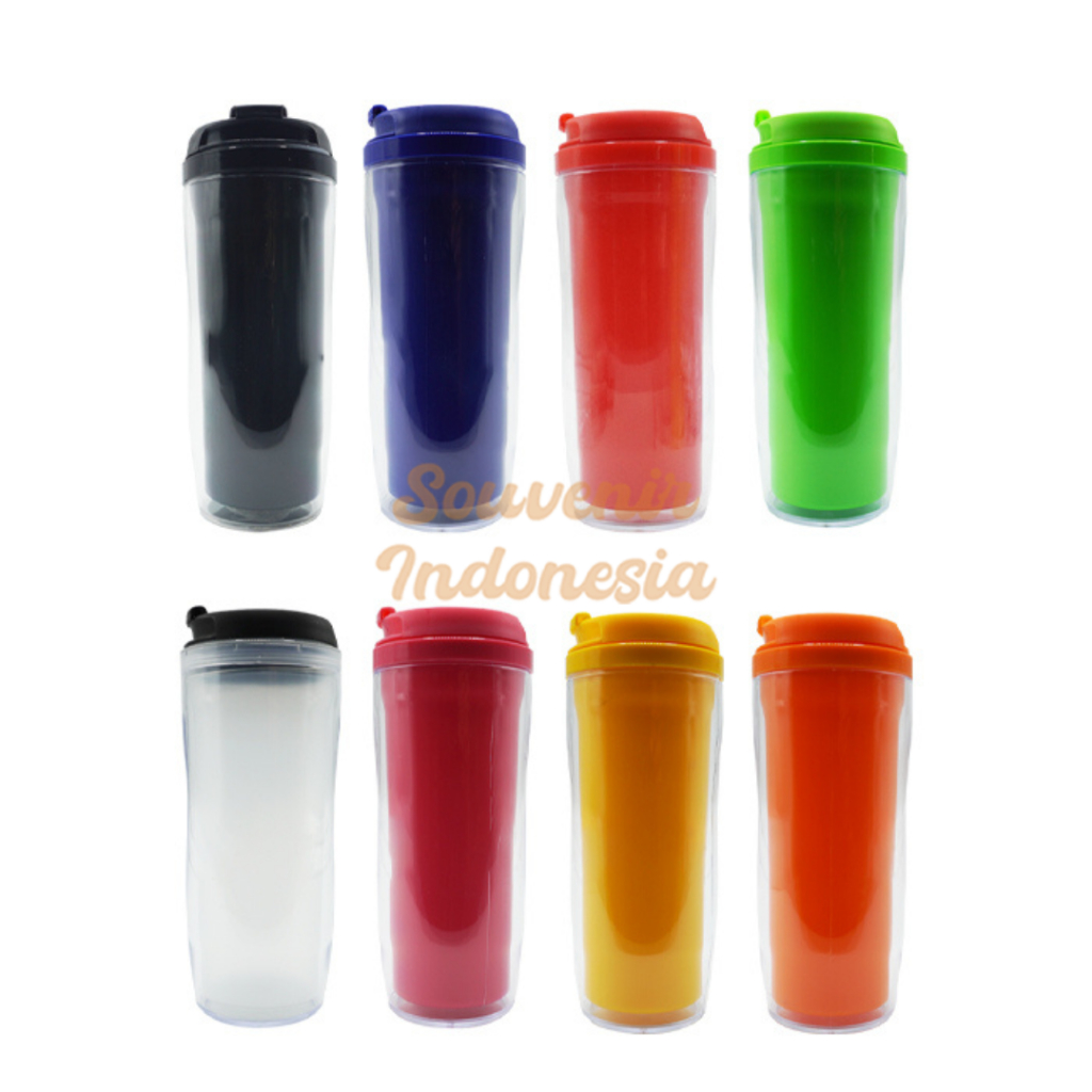 Souvenir Tumbler Plastik JONINDO LABUAN botol air minum Bagus