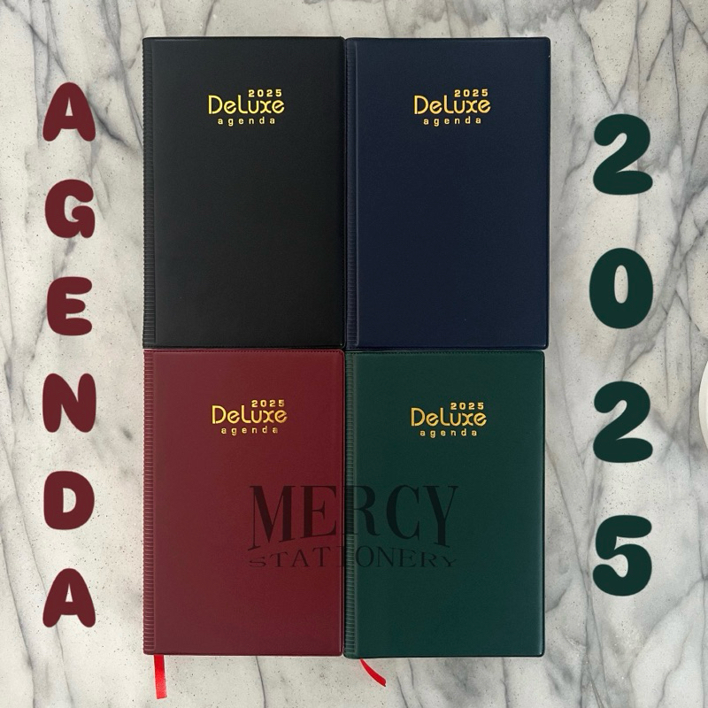 

Agenda 2025 Deluxe Kertas Warna Krem Notebook Cream Paper Diary