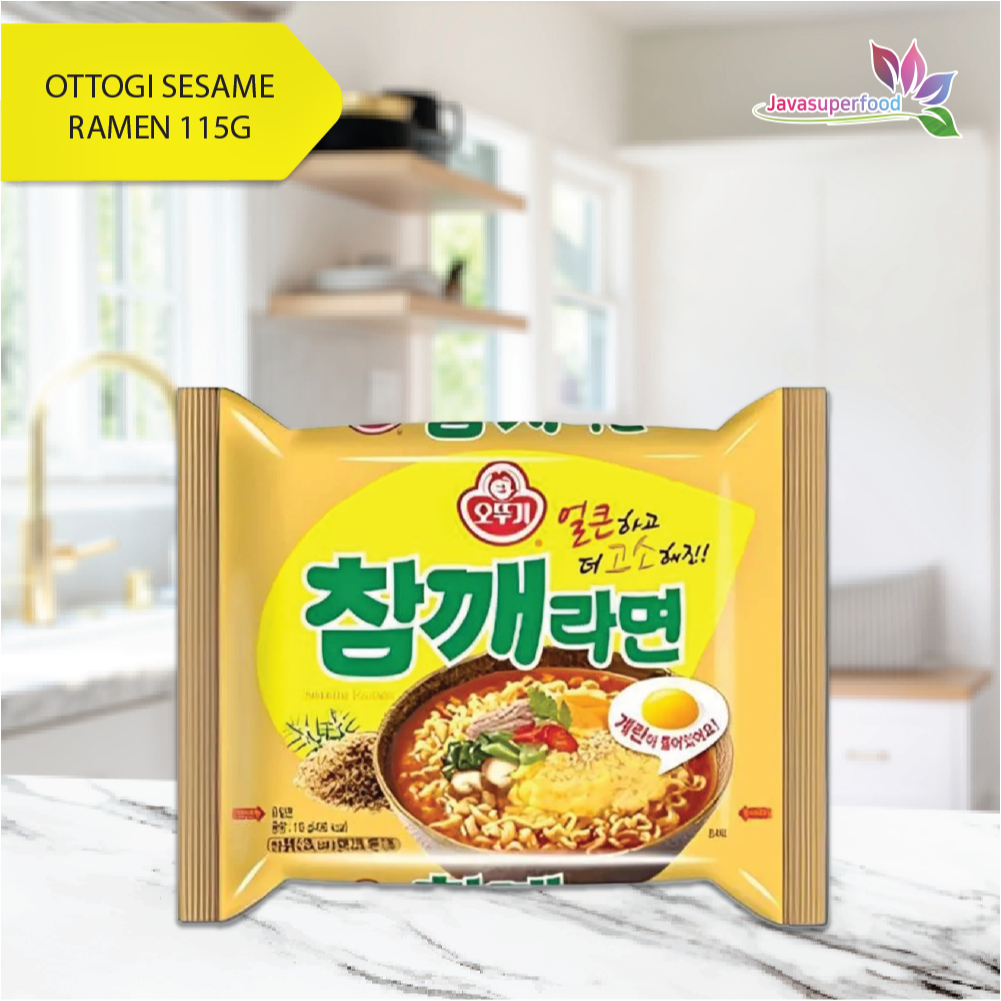 

Ottogi Sesame Ramen 115g/Mi Ramen Rasa Wijen Asli Korea