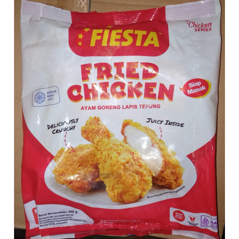 

Fiesta Fried Chicken Ayam Goreng 400 gram