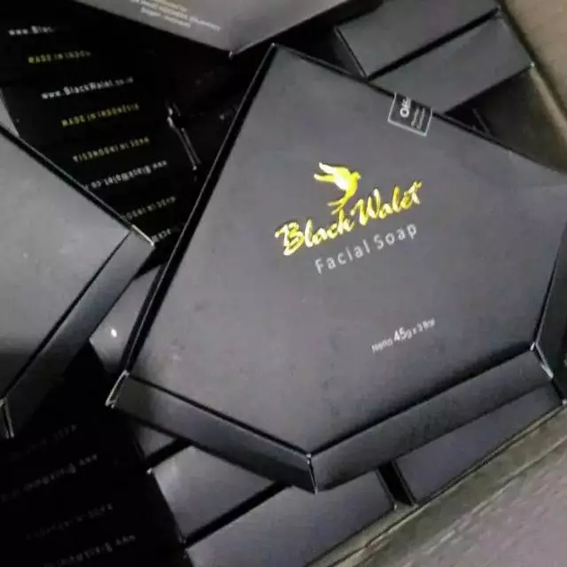 SABUN BLACK WALET FACIAL SOAP ASLI  BlackWalet