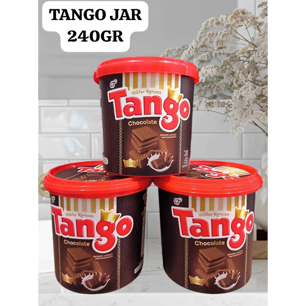 

1 DUS ISI 6PCS WAFER TANGO CHOCOLATE/WAFER TANGO JAR RENYAH