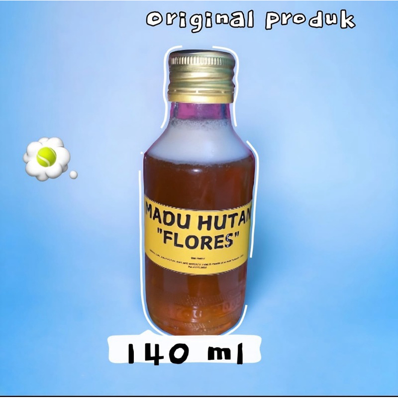 

MADU HUTAN FLORES ASLI 140 ml