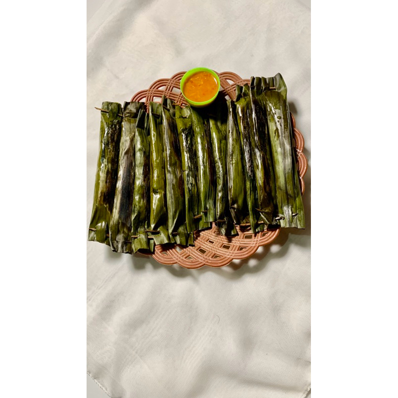 

otak otak ayam bakar daun pisang - frozen food