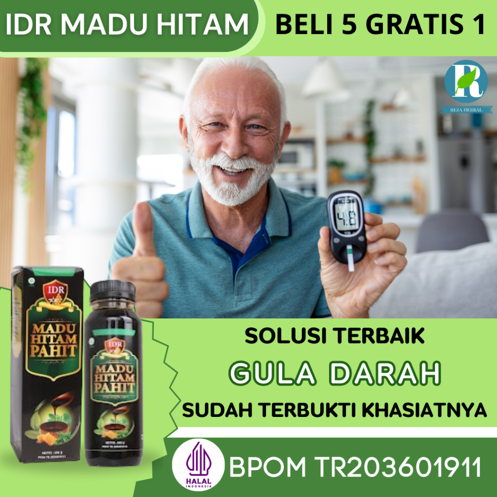 Obat Gula Darah - IDR Madu Hitam - Testimoni Terbukti 100%