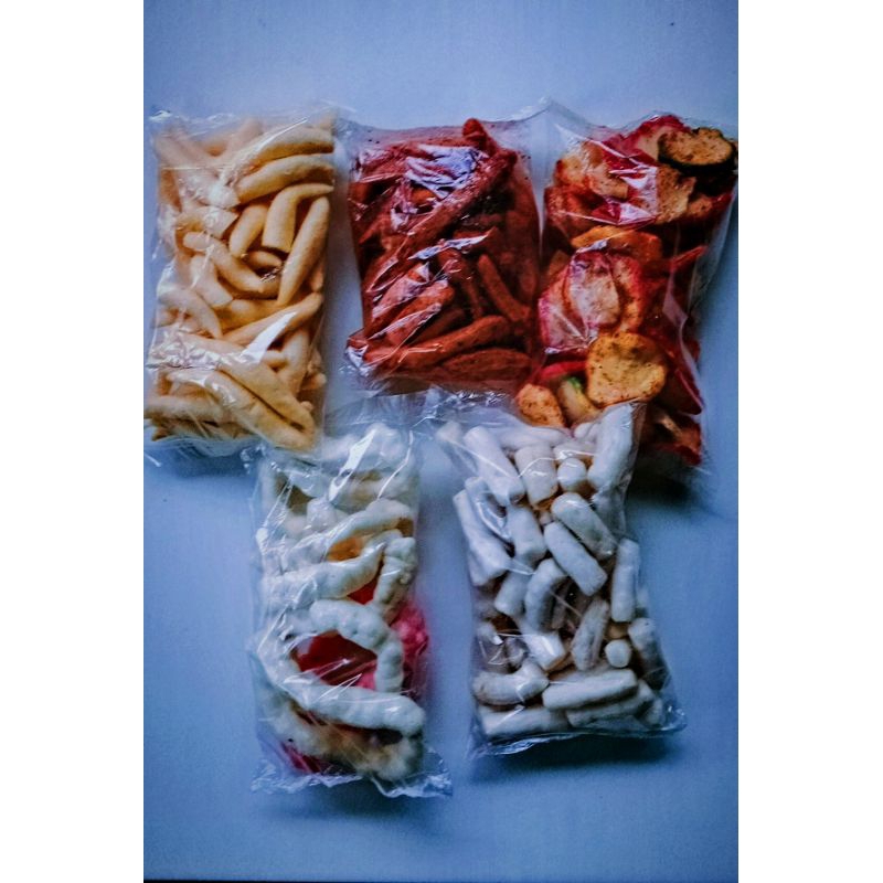 

camilan lima bungkus harga nyaman di kantong