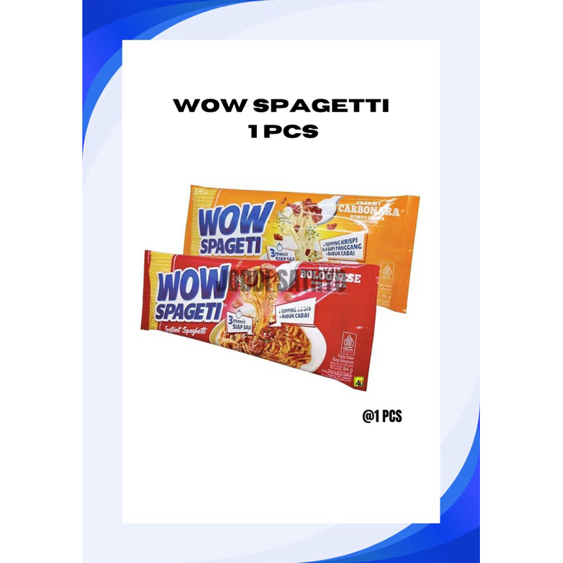 

WOW SPAGETTI ALL VARIAN 1PCS