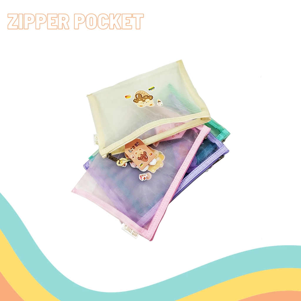 

OBRAL…!!! ZIPPER BAG A5 LB-6207 (1 PCS)