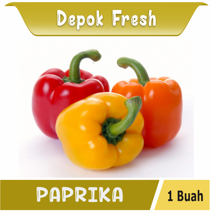 

PAPRIKA HIJAU MERAH KUNING FRESH 1 BUAH