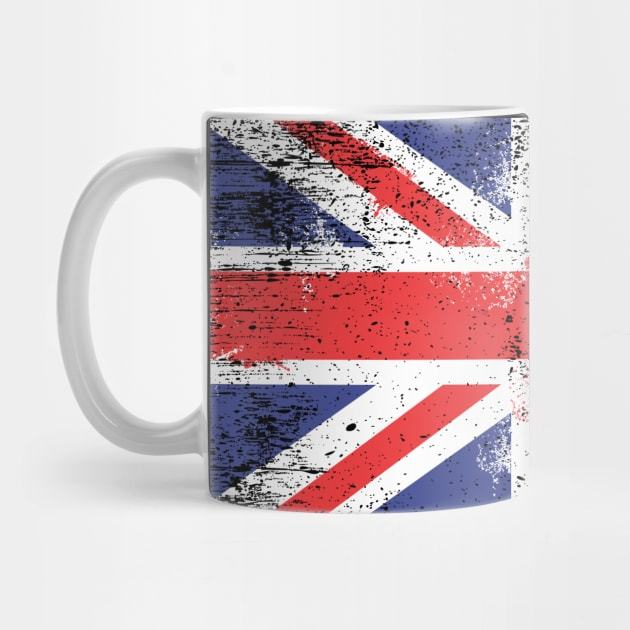 Mug Gelas | Hadiah | Hampers | Union Jack Distressed Union Jack Mug