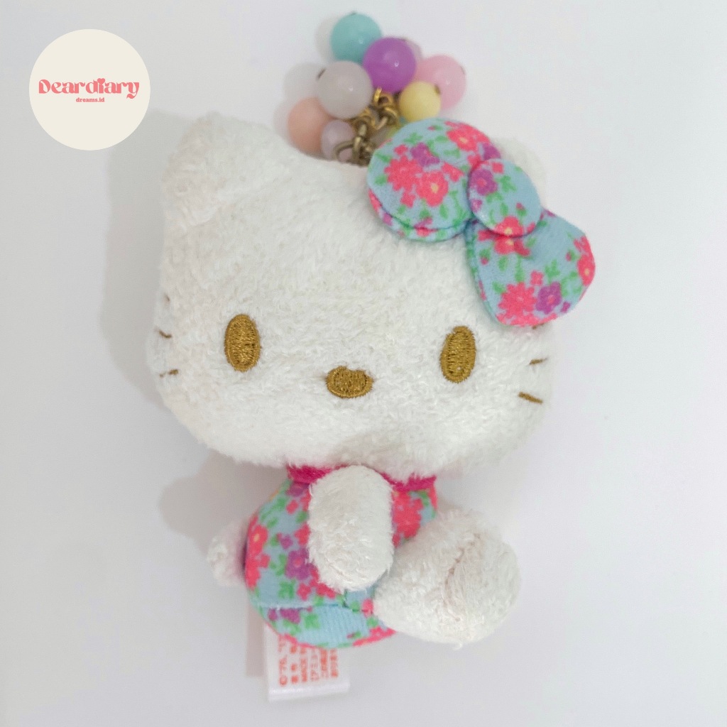 Hello kitty flower Eikoh sanrio boneka plush doll original asli