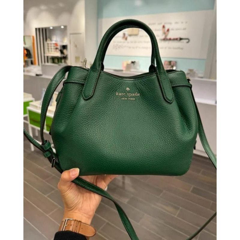 KS Dumpling Small Satchel Arugula