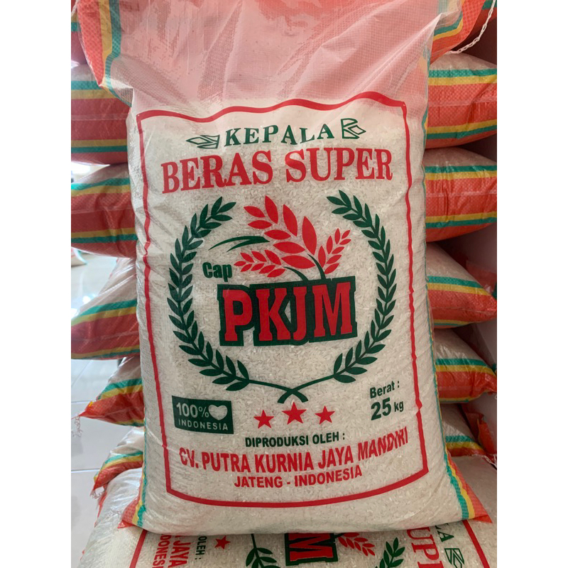 

Beras cap PKJM super 25kg 20 kg 15kg 10kg