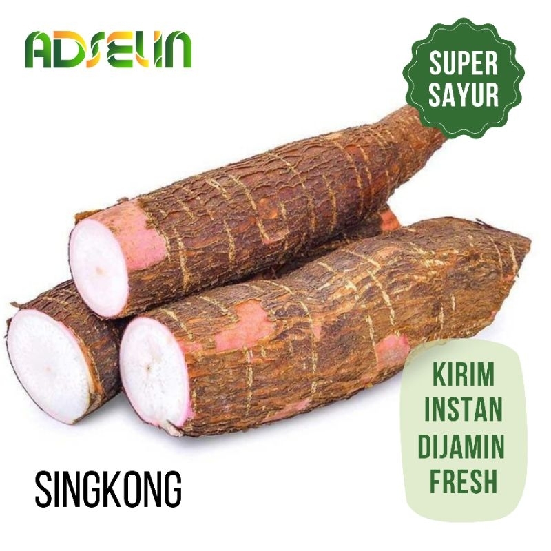 

Singkong 1 Kg Super Sayur Adselin Kirim Instan