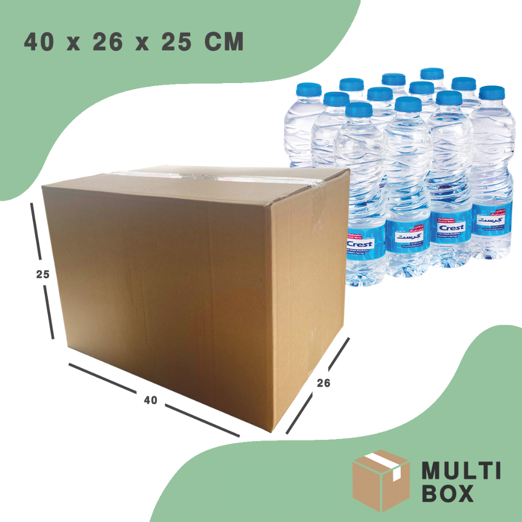 

Kardus Box Karton Packing Polos 40x26x25 Dus Air Mineral / Mie Instant