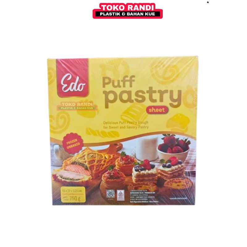 

PUFF PASTRY SHEET 750gr Gosend/Instant