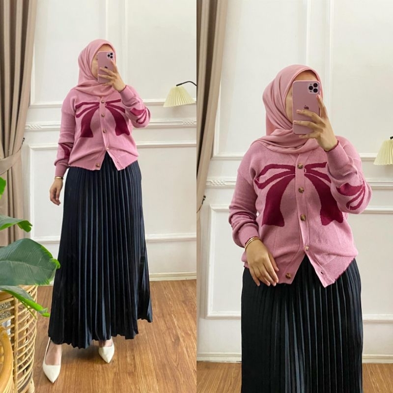 CARDIGAN RAJUT | CARDIGAN COQUETTE